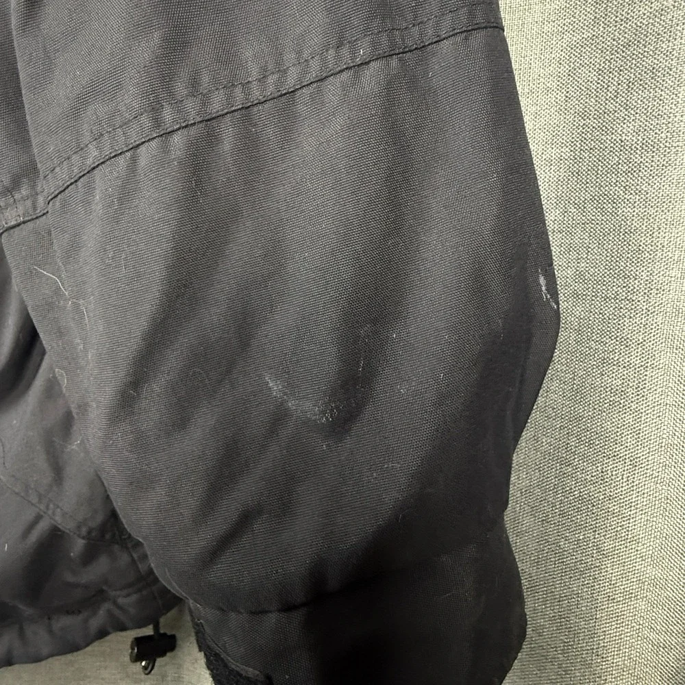 Columbia Jacket Men's XL Black Heavy‎ Lined Bomber Ski Warm Coat VTG